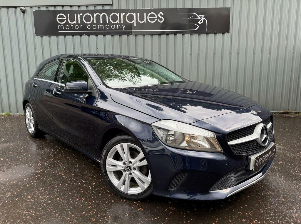 Mercedes-Benz A Class Hatchback 1.5 A180d Sport Euro 6 Ss 20176 Blue