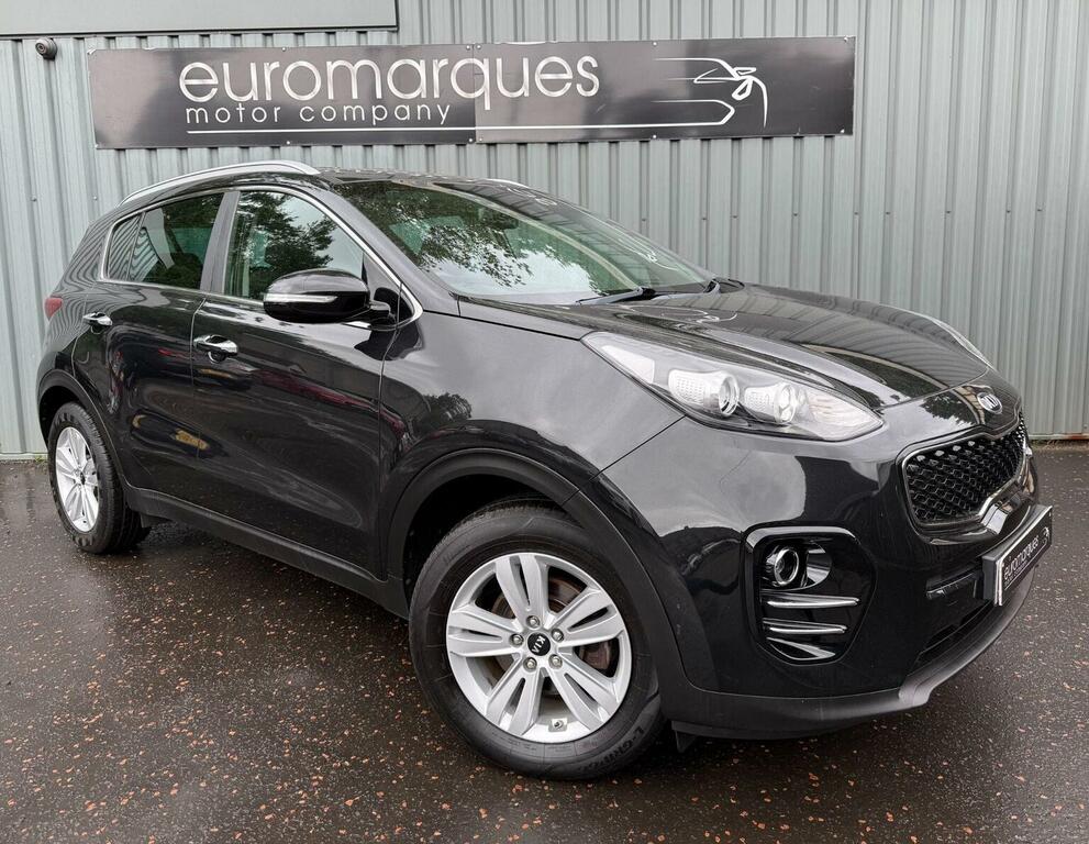 Kia Sportage Suv 1.6 Gdi 2 Euro 6 Ss 201767 SH67JVF Black