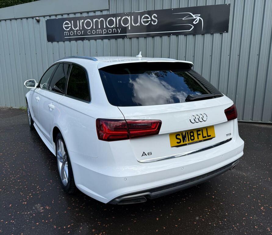 Audi A6 Avant Estate 1.8 Tfsi S Line S Tronic Euro 6 Ss SW18FLL White #6