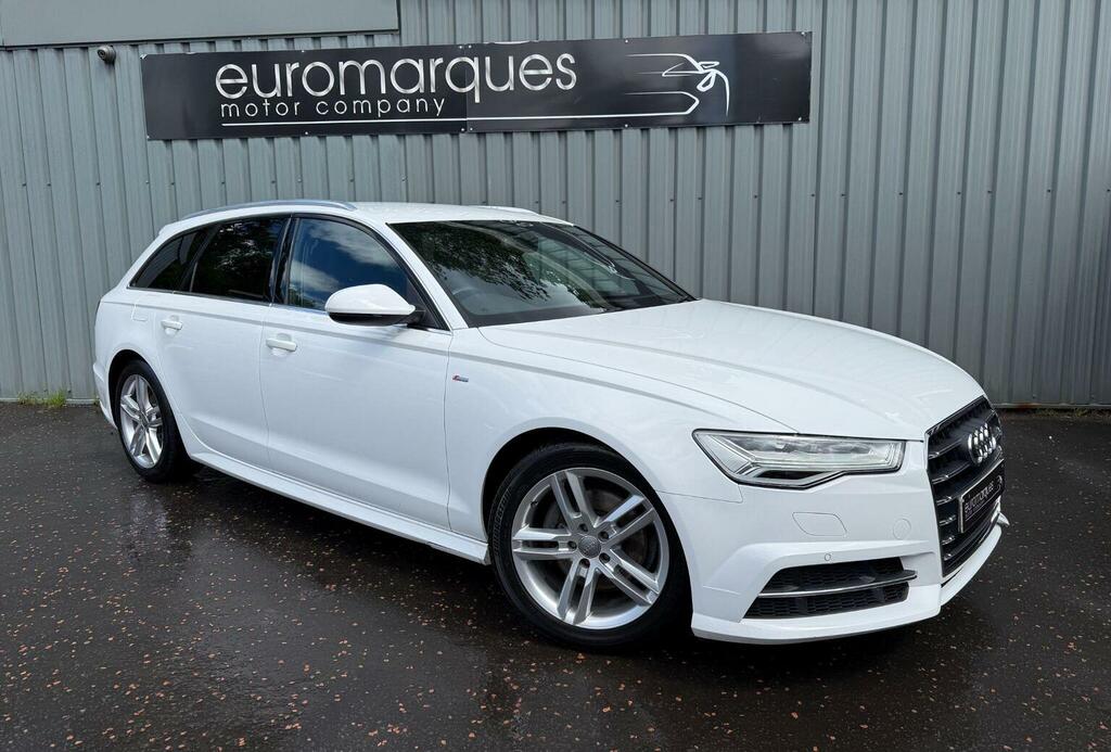 Audi A6 Avant Estate 1.8 Tfsi S Line S Tronic Euro 6 Ss White