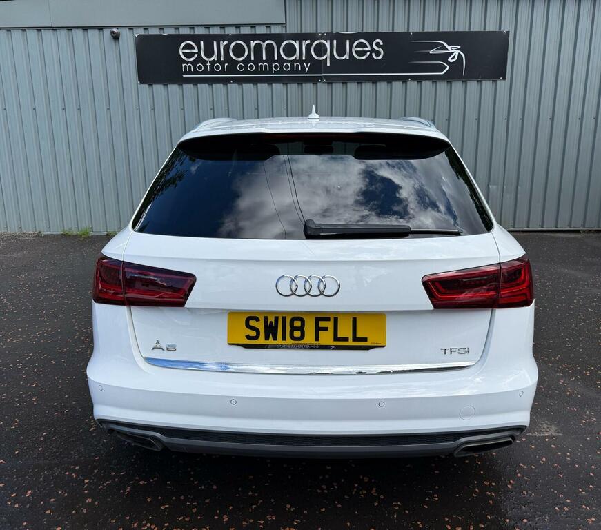 Audi A6 Avant Estate 1.8 Tfsi S Line S Tronic Euro 6 Ss SW18FLL White #5