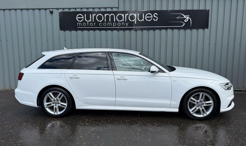 Audi A6 Avant Estate 1.8 Tfsi S Line S Tronic Euro 6 Ss SW18FLL White #2
