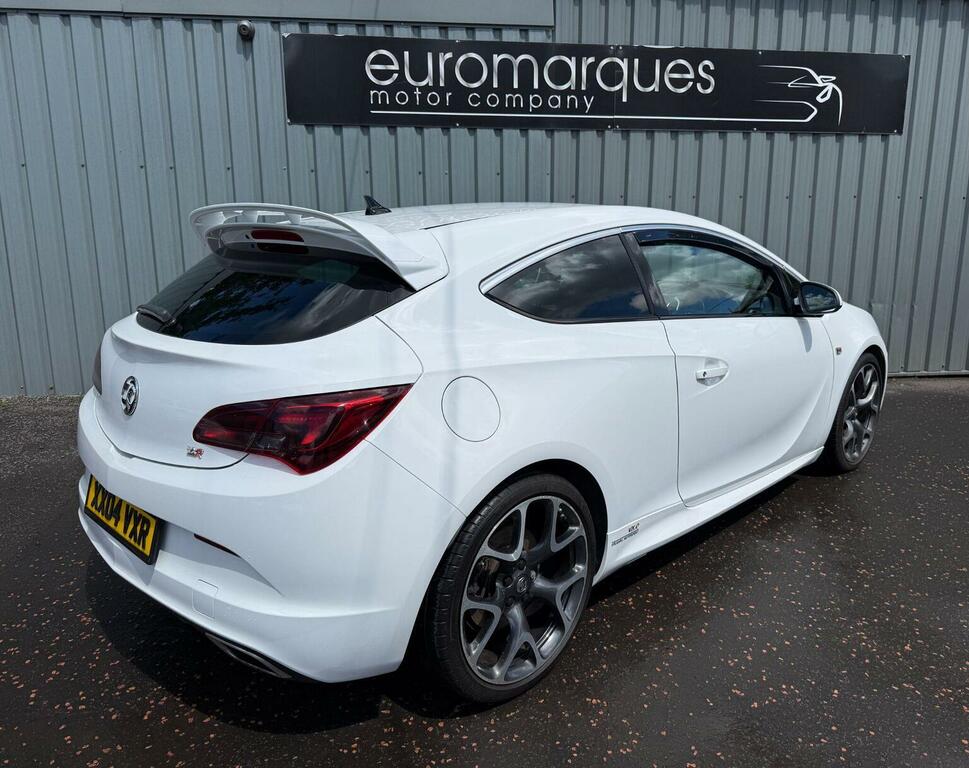 Vauxhall Astra GTC 2.0T Vxr Euro 5 Ss White #3