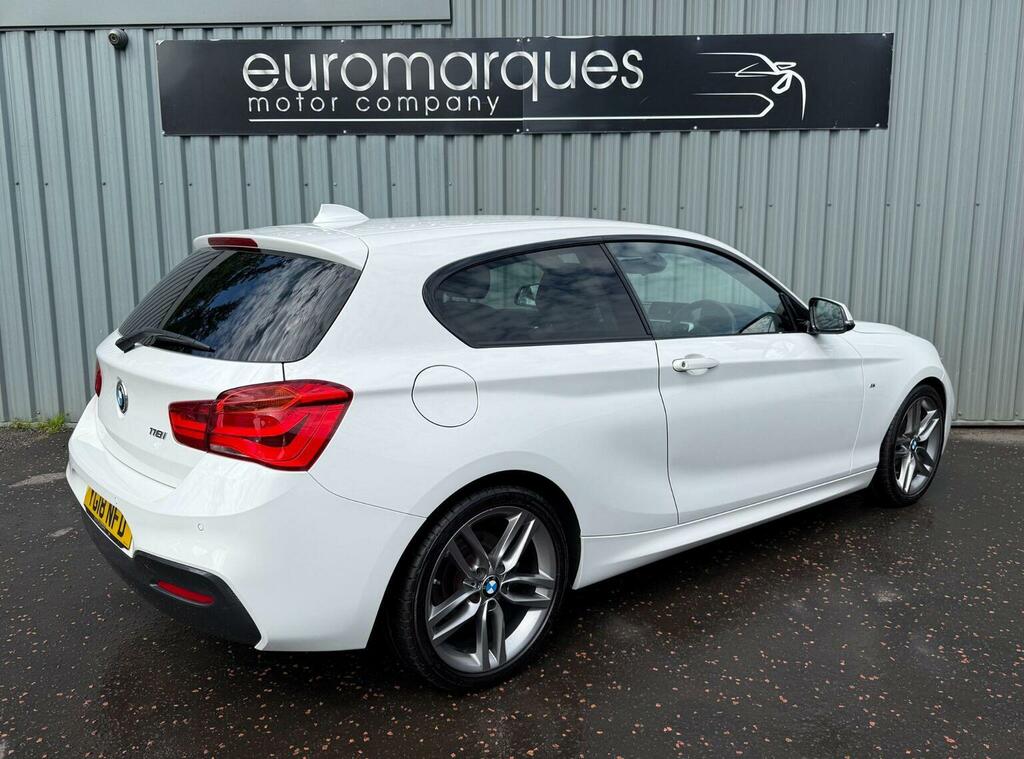 BMW 1 Series Hatchback 1.5 118I M Sport Euro 6 Ss 2018 YG18NFD White #3