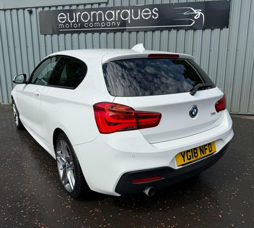 BMW 1 Series Hatchback 1.5 118I M Sport Euro 6 Ss 2018 YG18NFD White #6