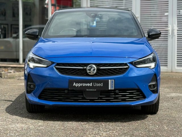 Vauxhall Corsa 2022 1.2 Turbo Ultimate Hatchback FG72EZD Blue #3