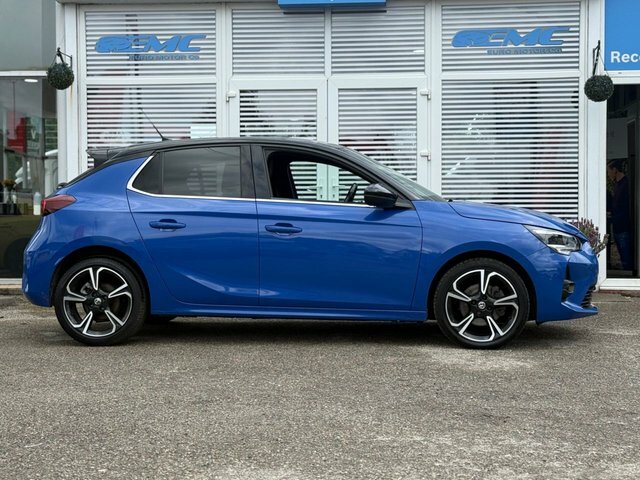 Vauxhall Corsa 2022 1.2 Turbo Ultimate Hatchback FG72EZD Blue #2
