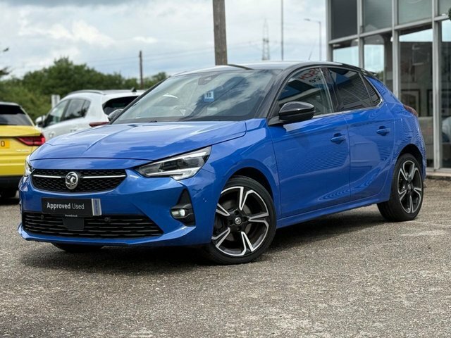 Vauxhall Corsa 2022 1.2 Turbo Ultimate Hatchback FG72EZD Blue #4