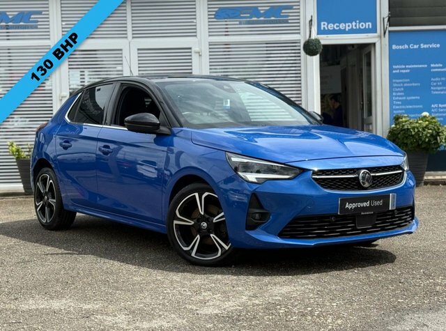 Vauxhall Corsa 2022 1.2 Turbo Ultimate Hatchback FG72EZD Blue