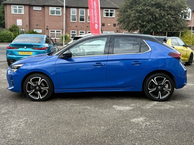 Vauxhall Corsa 2022 1.2 Turbo Ultimate Hatchback FG72EZD Blue #5