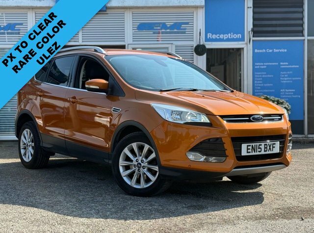 Ford Kuga 2015 2.0 Tdci Titanium Suv 2Wd E Orange