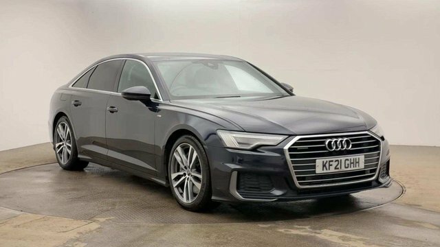 Audi A6 Saloon 2.0 Tfsie 50 S Line Saloon Plug-in Hybr Blue