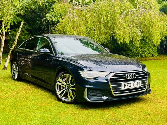Audi A6 Saloon 2.0 Tfsie 50 S Line Saloon Plug-in Hybr Blue