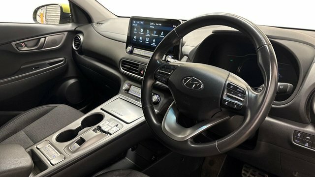 Hyundai Kona 64Kwh Premium Suv 7Kw Charger Yellow #5