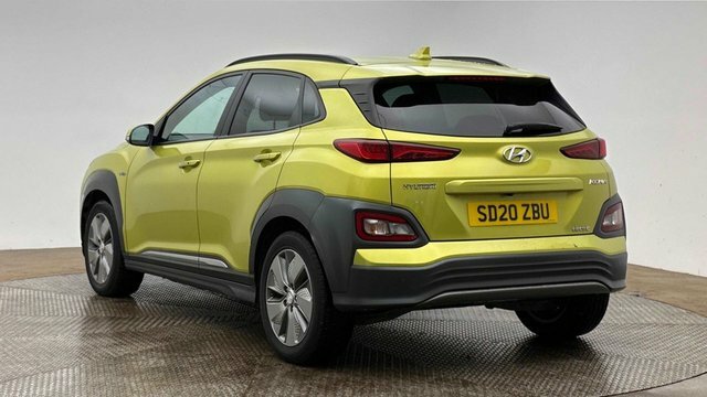 Hyundai Kona 64Kwh Premium Suv 7Kw Charger Yellow #3