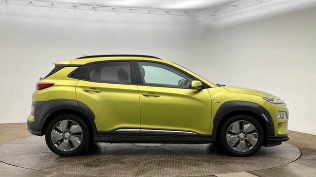 Hyundai Kona 64Kwh Premium Suv 7Kw Charger Yellow #4