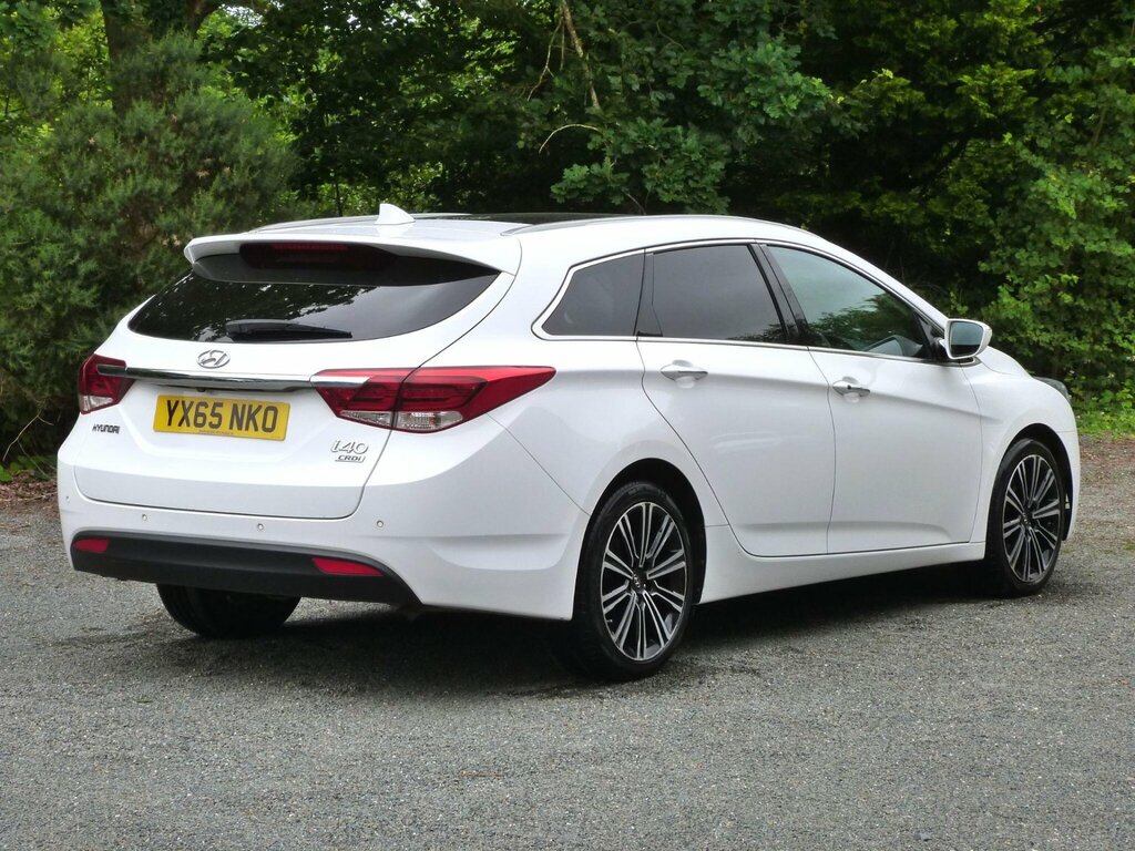 Hyundai I40 1.7 Crdi Blue Drive Premium Tourer Dct Euro 6 Ss White #6