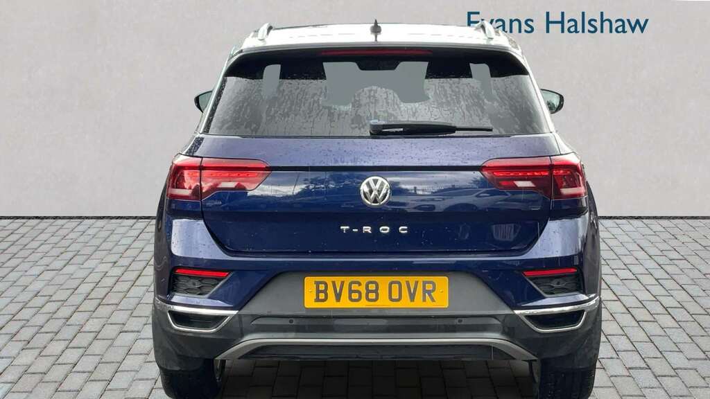 Volkswagen T-Roc 1.5 Tsi Evo Sel 2018 BV68OVR Blue #5