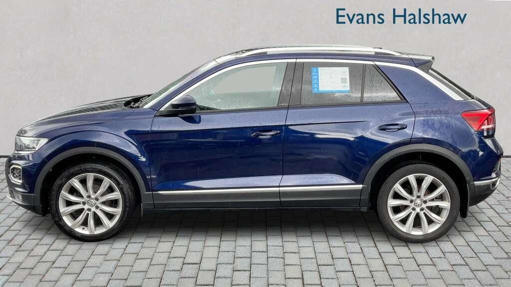 Volkswagen T-Roc 1.5 Tsi Evo Sel 2018 BV68OVR Blue #3