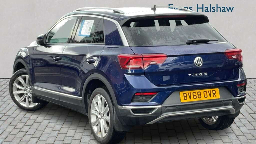 Volkswagen T-Roc 1.5 Tsi Evo Sel 2018 BV68OVR Blue #2