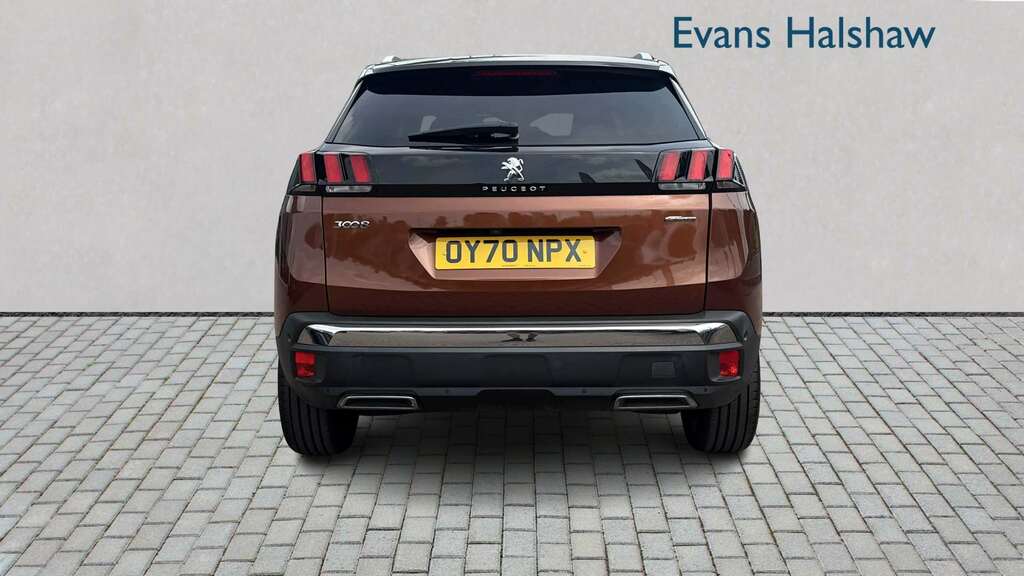 Peugeot 3008 1.5 Bluehdi Gt Line Premium 2020 Brown #5