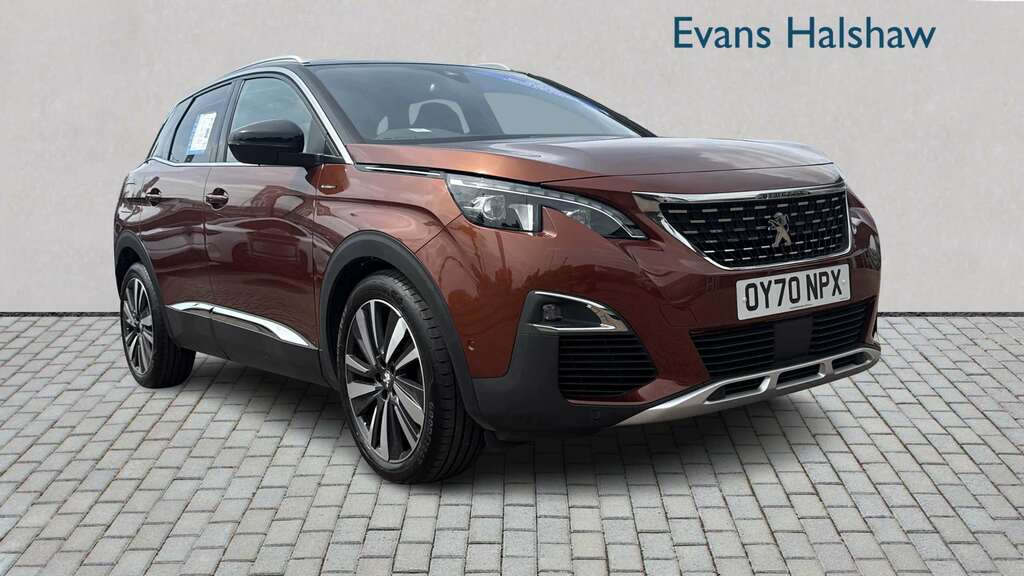Peugeot 3008 1.5 Bluehdi Gt Line Premium 2020 Brown