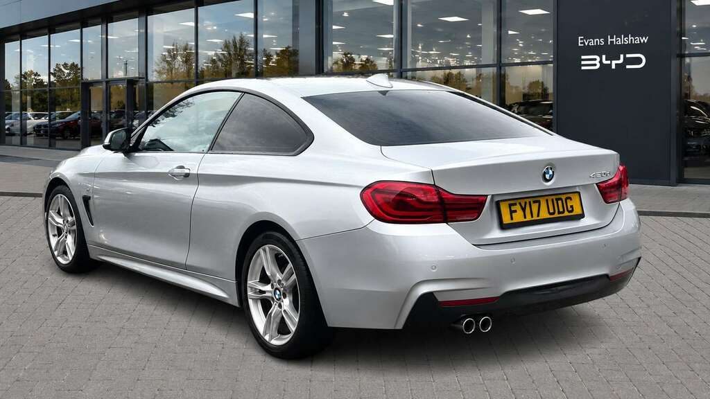BMW 4 Series 420D 190 M Sport Professional Media 2017 FY17UDG Silver #2
