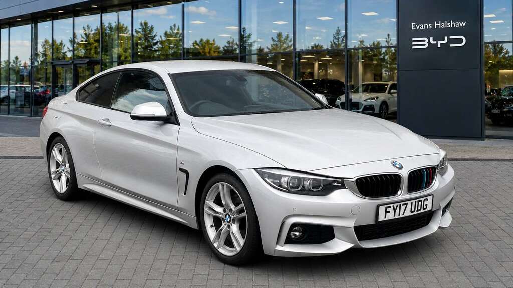 BMW 4 Series 420D 190 M Sport Professional Media 2017 Silver