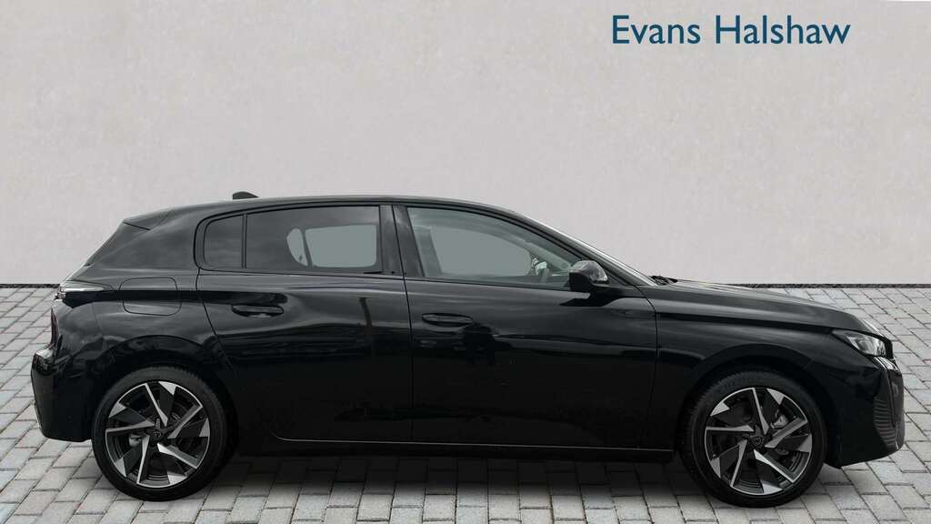 Peugeot 308 1.2 Hybrid 136 Allure E-dsc6 2026 YD75MLR Black #2