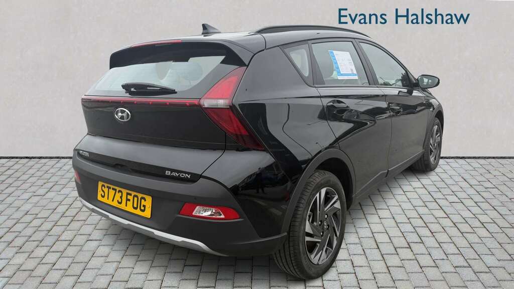 Hyundai Bayon 1.0 Tgdi 48V Mhev Se Connect Dct 2023 Black #5