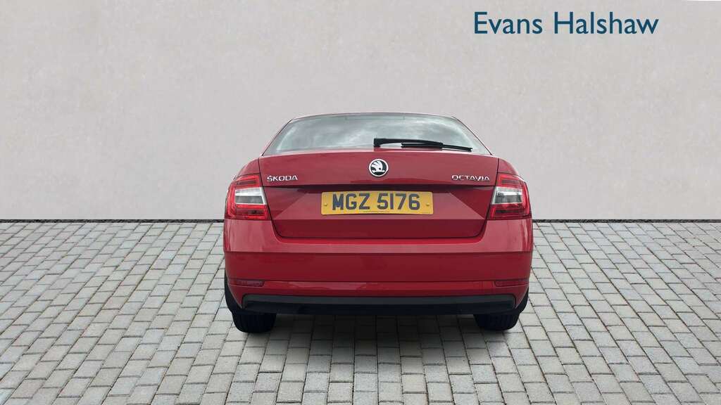 Skoda Octavia 1.6 Tdi Cr S 2019 Red #5