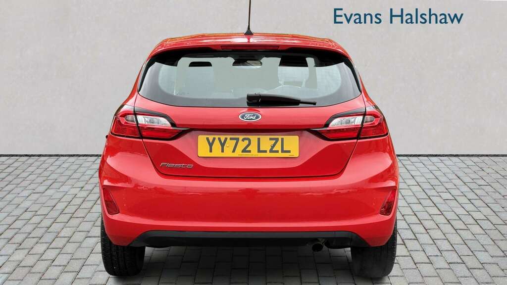 Ford Fiesta 1.0 Ecoboost Trend 2023 YY72LZL Red #5