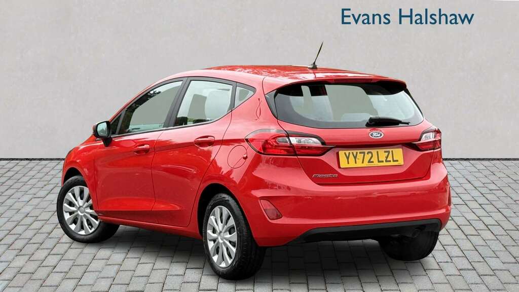 Ford Fiesta 1.0 Ecoboost Trend 2023 YY72LZL Red #2