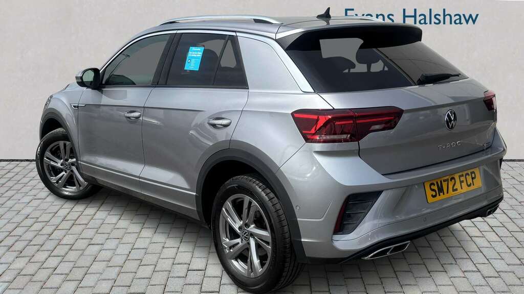 Volkswagen T-Roc 2.0 Tsi 4Motion R-line Dsg 2023 Silver #2