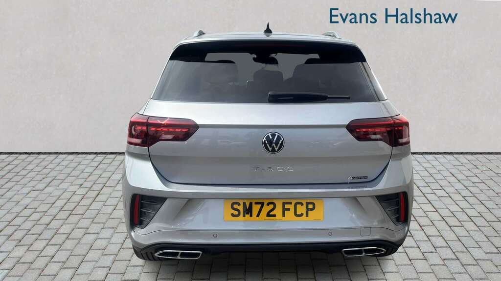 Volkswagen T-Roc 2.0 Tsi 4Motion R-line Dsg 2023 Silver #5