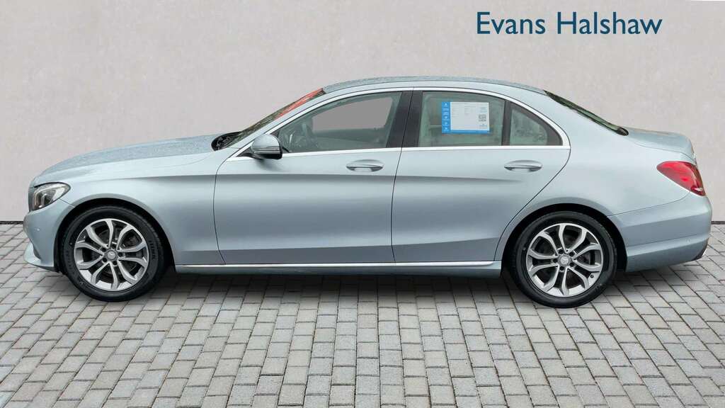 Mercedes-Benz C Class C200 Sport 9G-tronic 2017 SJ17AOR Silver #3