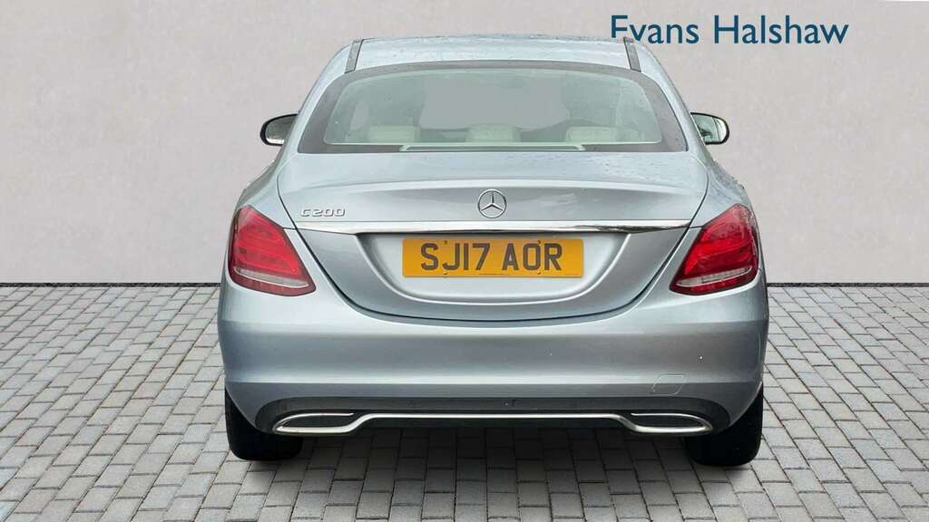 Mercedes-Benz C Class C200 Sport 9G-tronic 2017 SJ17AOR Silver #5