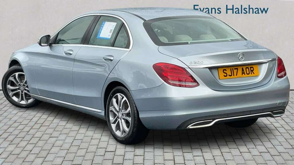 Mercedes-Benz C Class C200 Sport 9G-tronic 2017 SJ17AOR Silver #2