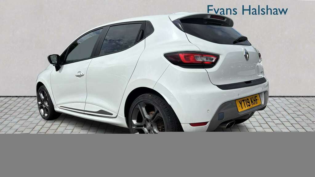 Renault Clio 1.5 Dci 90 Gt Line 2019 YT19KHF White #3