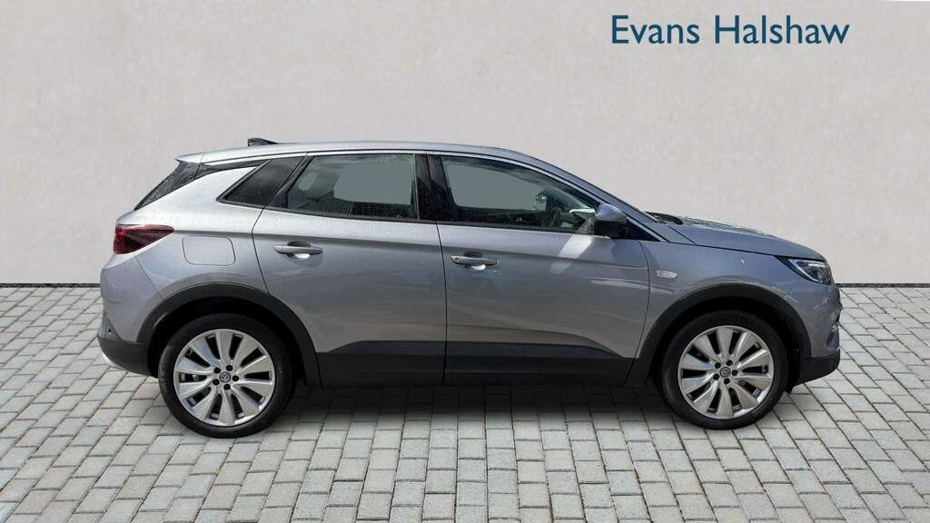 Vauxhall Grandland X 1.5 Turbo D Elite Nav 2020 GY20ZHG Grey #4
