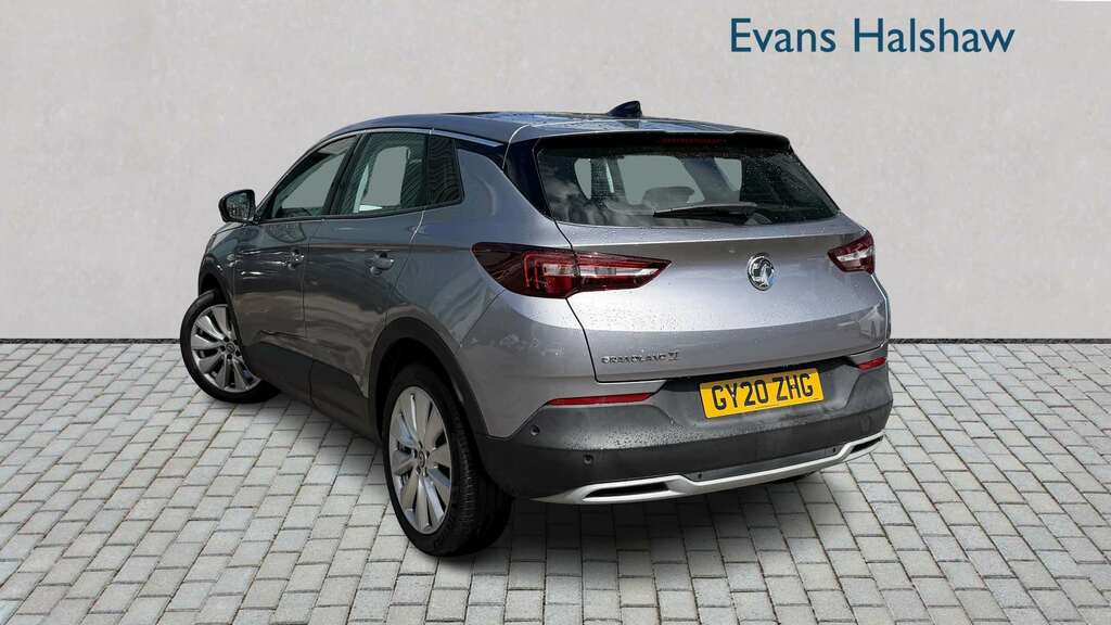 Vauxhall Grandland X 1.5 Turbo D Elite Nav 2020 GY20ZHG Grey #2