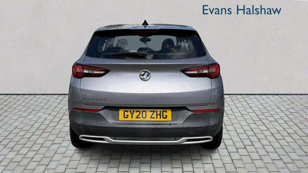 Vauxhall Grandland X 1.5 Turbo D Elite Nav 2020 GY20ZHG Grey #3