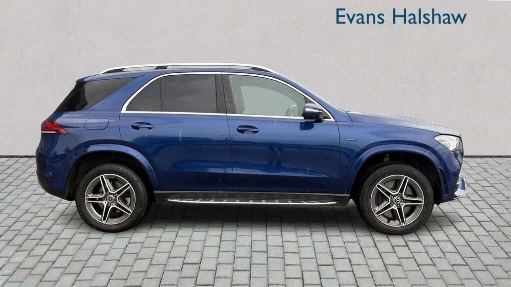 Mercedes-Benz GLE Class 350De 4Matic Amg Line Premium 9G-tronic 2020 Blue #3