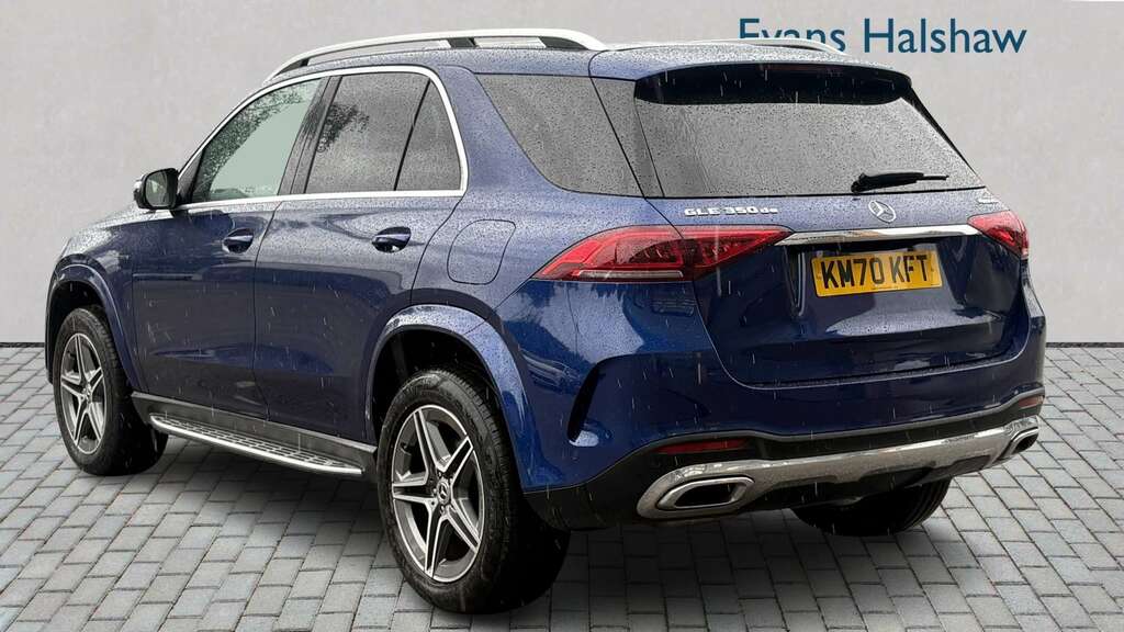 Mercedes-Benz GLE Class 350De 4Matic Amg Line Premium 9G-tronic 2020 Blue #2