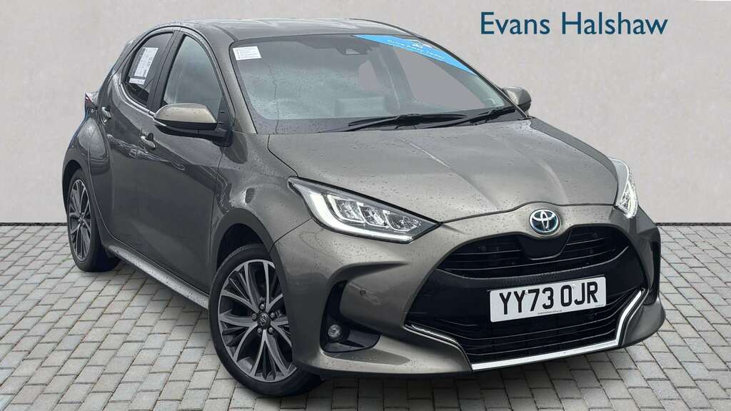 Toyota Yaris 1.5 Hybrid Excel Cvt 2023 YY73OJR Brown