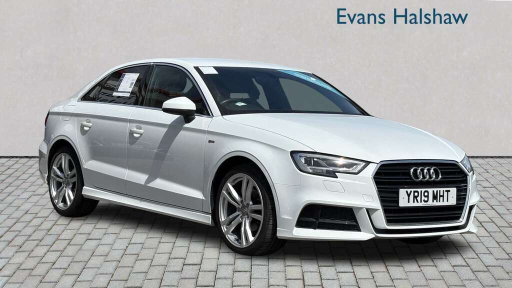 Audi A3 30 Tdi 116 S Line 2019 White