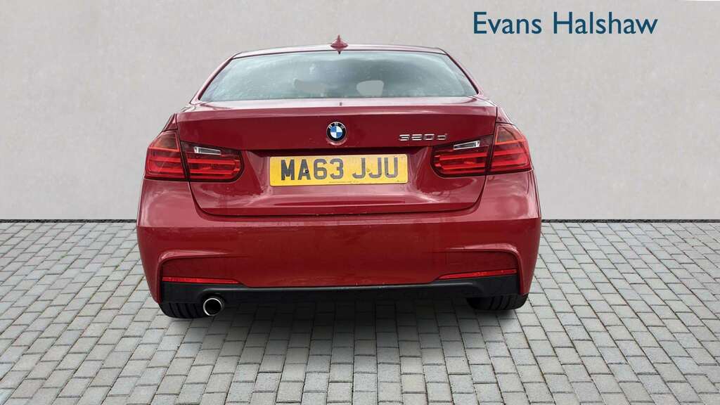 BMW 3 Series 320D M Sport Step Business Media 2013 MA63JJU Red #4