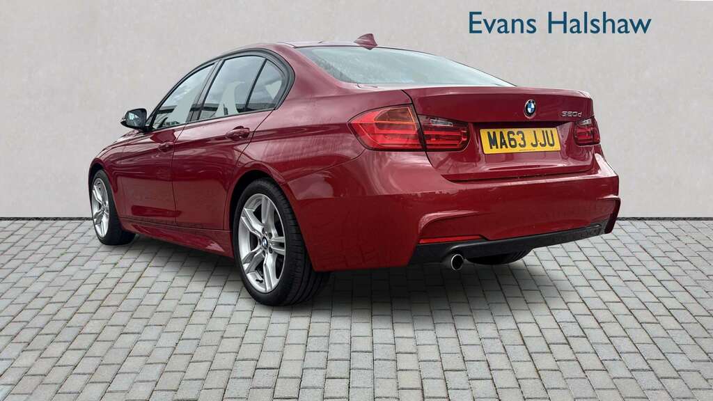 BMW 3 Series 320D M Sport Step Business Media 2013 MA63JJU Red #2