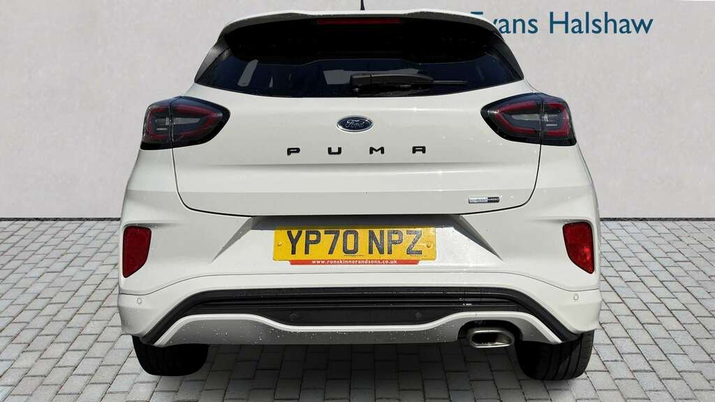 Ford Puma 1.0 Ecoboost Hybrid Mhev St-line 2020 YP70NPZ White #6