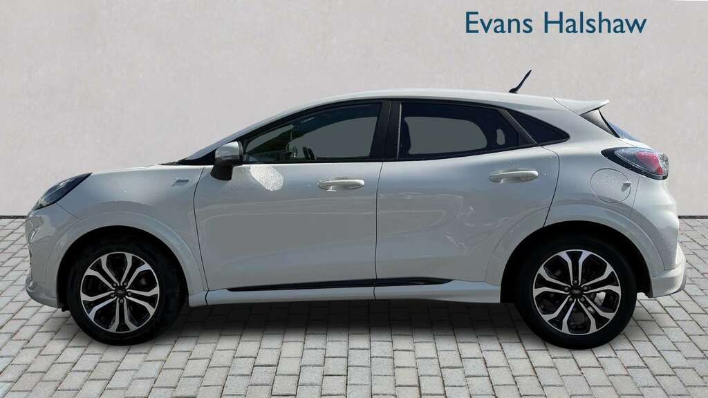 Ford Puma 1.0 Ecoboost Hybrid Mhev St-line 2020 YP70NPZ White #3